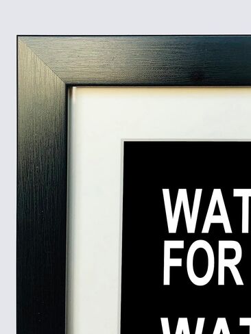 Wieco Art Think Quotes Wall Art Inspirational Canvas Print Motivation Classroom Decor With Black Frame and Real Glass for Home Office Wall Decoration in Kuwait