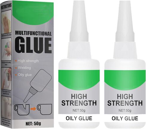 2PCS Jue Fish Glue, Multifunctional Glue, Welding High-Strength Oily Glue, Universal Super Glue, Strong Adhesion for Metal, Tile, Glass, Shoes, Wood in Saudi Arabia
