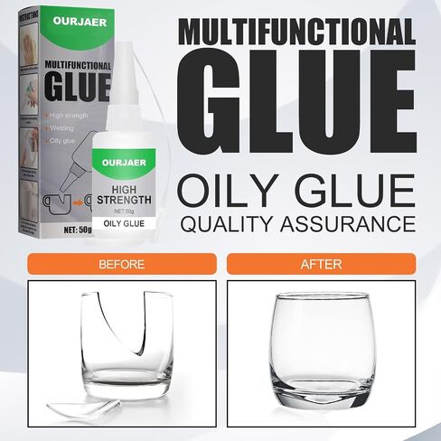2PCS Jue Fish Glue, Multifunctional Glue, Welding High-Strength Oily Glue, Universal Super Glue, Strong Adhesion for Metal, Tile, Glass, Shoes, Wood in Saudi Arabia