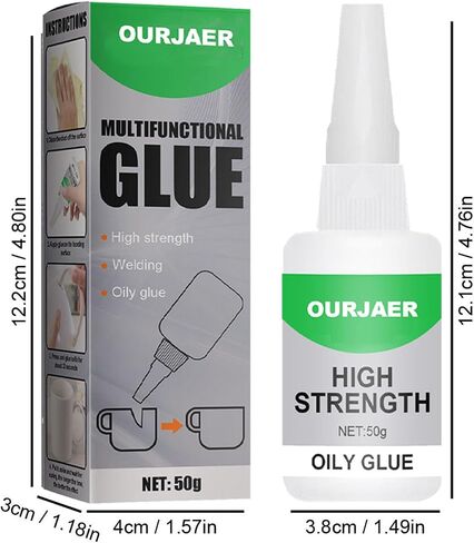 2PCS Jue Fish Glue, Multifunctional Glue, Welding High-Strength Oily Glue, Universal Super Glue, Strong Adhesion for Metal, Tile, Glass, Shoes, Wood in Saudi Arabia