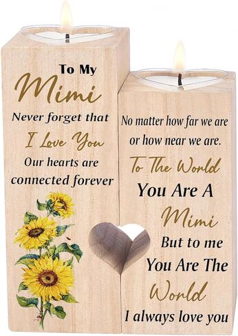 Cousin Gifts for Women, Gifts for Cousins, Candlestick Holders - Cousin Birthday Gifts for Women, Best Cousin Gifts Ideas for Christmas and Weddings in Saudi Arabia