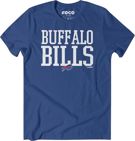 تي شيرت FOCO للرجال بأكمام قصيرة لفريق NFL Team Bold Wordmark in Saudi Arabia