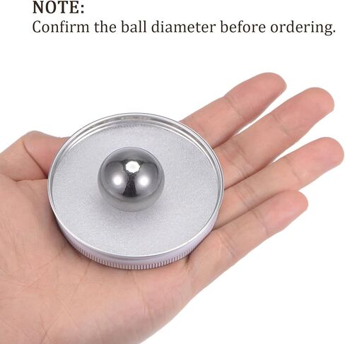 20pcs Precision Balls - [8mm] Chrome Steel for Bearings Valves Use, Solid in Saudi Arabia