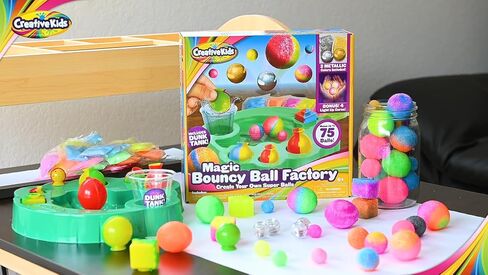Creative Kids DIY Magic Bouncy Balls - 43 Ball Kit - STEM Science Toys in Kuwait