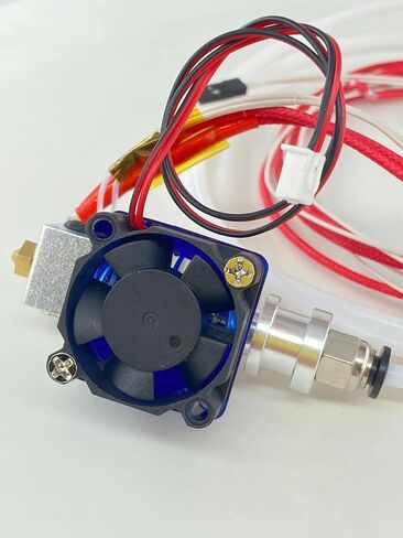 All Metal V6 Hot End Complete kit 1.75mm 12V/40W, 0.4mm Brass Nozzle, Suitable for 3D Printer in Saudi Arabia