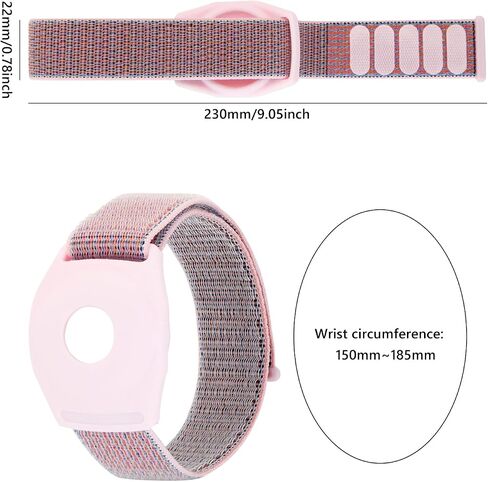 Dohia Princess Cruise Medallion Holder Adjustable Bracelet for Princess Medallion Wrist Bands with Magic Adhesive Strap Nylon Protective Watch Band Wristband Accessories for Men Women D1-NLBHT in Saudi Arabia