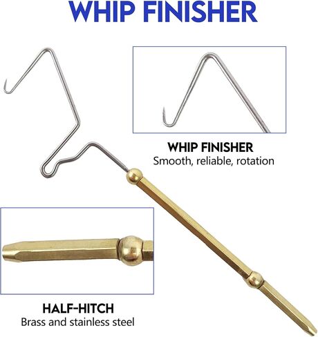 EUPHENG Fly Tying Tool Combo Fly Tying Accessories and Tools Kit, Fly Tying Bobbin Holder, Hair Stacker, Fly Tying Scissors or More in Kuwait