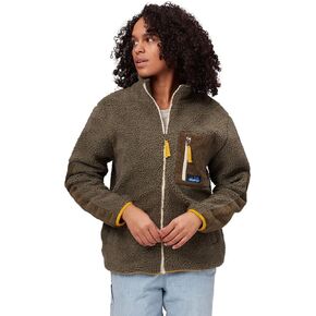 KAVU Pearsoll Fleece Sweatshirt, Sherpa Zip Up Jacket