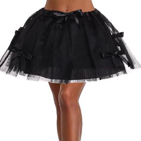 Auwoyss Vintage Tutu Skirt Tulle Bubble Ballet Tutu Skirt Dance Costume Accessories for Women and Girls