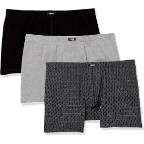 Rico Men's Cotton Boxer Briefs 3-Pack