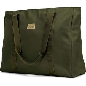Badgley Mischka Nylon Travel Tote Weekender Bag - Lightweight Packable Travel Bag
