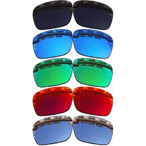 Vonxyz Set of 5 Lenses Replacement with Oakley Holbrook OO9102 Sunglass Combo Pack