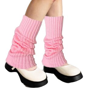 Lopsity Leg Warmers for Women Knitted Stirrup Leg Warmers for women Winter Extra Soft long leg warmers for Yoga Dance