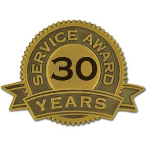 PinMart Year of Service Award Lapel Pin