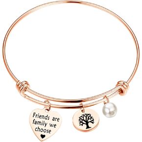bobauna Friends Are Family We Choose Bracelet Gift For Best Friends Sister