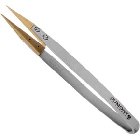 Dumont Dumoxel tweezer 159 with wooden tips for scratch-sensitive components 110 mm watchmaker