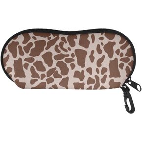 Snilety Sunglasses Soft Zip Case Neoprene Eyeglass Case Portable Glasses Pouch