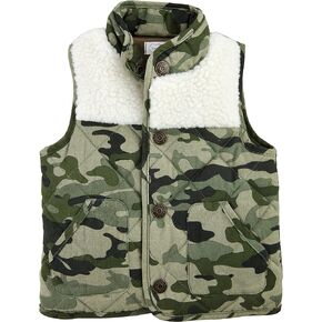 Mud Pie Boys Vest, Green, Medium
