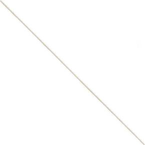 Solid 14k Rose Gold .84mm Box Link Bracelet - with Secure Lobster Lock Clasp 7"