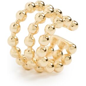 By Adina Eden Women's Triple Beaded Ear Cuff in Kuwait
