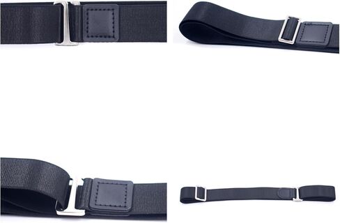 حزام تثبيت القميص قابل للتعديل، قفل للقميص، حزام للخصر، مشبك للأكمام، حزام مضاد للانزلاق ومضاد للتجاعيد للرجال والنساء in Kuwait