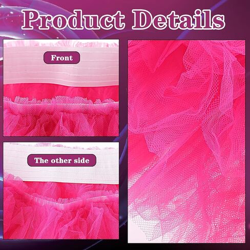 Women's Tutus 5 Layered Tutu Skirt Adult Tulle Ballet Dance Skirt Party Tutu Halloween Costume for Women and Girls in Saudi Arabia