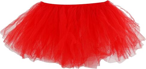 Women's Tutus 5 Layered Tutu Skirt Adult Tulle Ballet Dance Skirt Party Tutu Halloween Costume for Women and Girls in Saudi Arabia