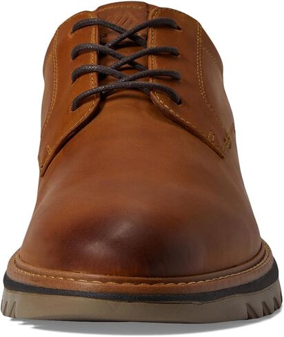 Johnston & Murphy Men's Braydon Plain Toe Tan Full Grain in Saudi Arabia