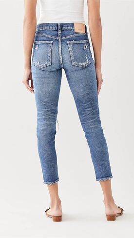 Women's MV Lenwood Skinny Blue Jeans in Kuwait