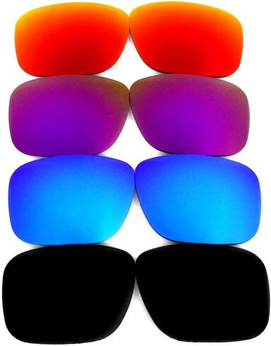 Galaxy Replacement Lenses For Oakley Holbrook Polarized Black/Blue/Purple/Red 100% UVAB in Saudi Arabia