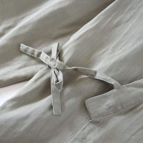 OWLONLINE Men's Japanese Kimono Cotton Pajamas Suit in Saudi Arabia