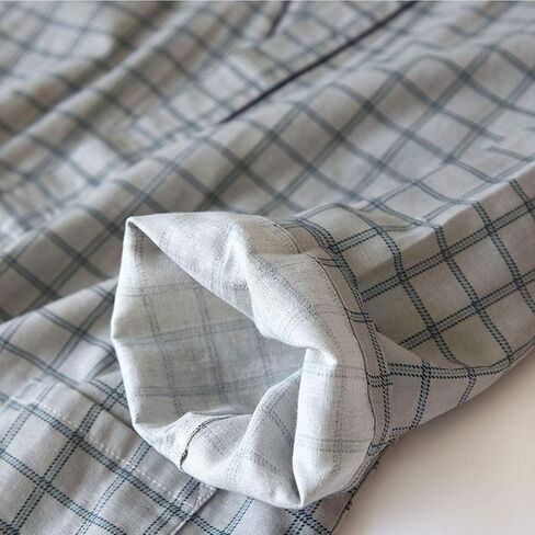 OWLONLINE Men's Japanese Kimono Cotton Pajamas Suit in Saudi Arabia