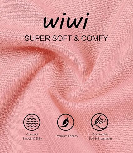 WiWi Women's Wide Leg Palazzo Lounge Pants Lightweight Loose Sweatpants Comfy Sleep Bottoms with Pockets S-XXL in Saudi Arabia