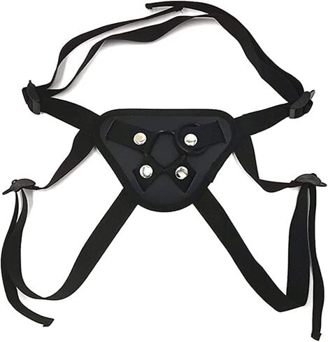 Unisex Adjustable Belt for Men and Women Belt, Girls Belts, Black in Saudi Arabia