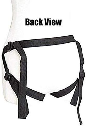 Unisex Adjustable Belt for Men and Women Belt, Girls Belts, Black in Saudi Arabia