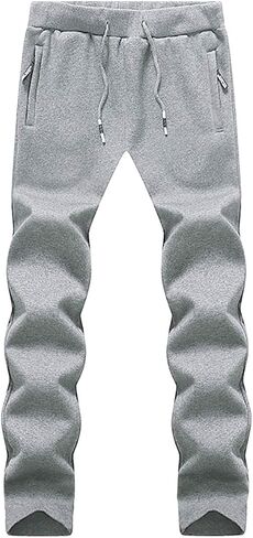 MAGCOMSEN Men's Joggers Sweatpants Lightweight Workout Running Pants with Drawstring Zipper Pockets in Saudi Arabia