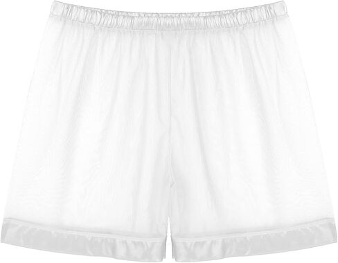 Men's Mesh See-Through Loose Lounge Boxer Shorts Underwear Summer Beachwear in Saudi Arabia
