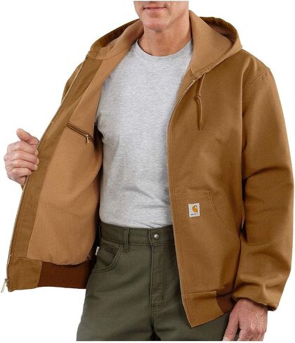 Carhartt Men's Thermal Lined Duck Active Jacket J131 (Regular and Big & Tall Sizes) in Saudi Arabia