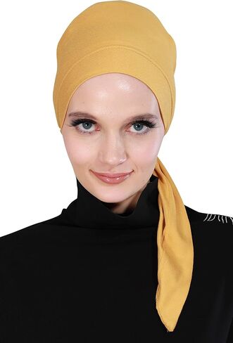 Aisha's Design 95% Cotton Chemo Headwear Headwrap Triangle Scarf Cancer Caps Gifts Bandana Skull Cap in Saudi Arabia