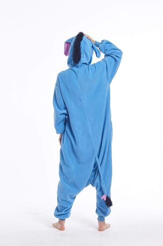 بيجامة من قطعة واحدة من القطيفة للبالغين من قطعة واحدة بتصميم حيوانات تنكرية, S in Kuwait