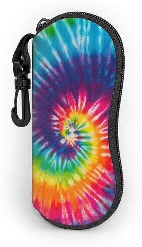 حافظة نظارات ناعمة مع حلقة تسلق، نظارات شمسية محمولة خفيفة للغاية وسحاب من النيوبرين للنساء والرجال in Kuwait