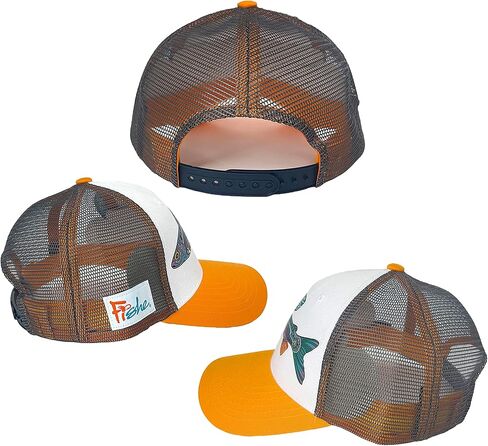 قبعات سائقي الشاحنات اللطيفة من فيشي للنساء | قبعة الصيد Snapback | ملابس صيد السمك وإكسسوارات ألواح التجديف | قبعة الصيد النسائية in Kuwait