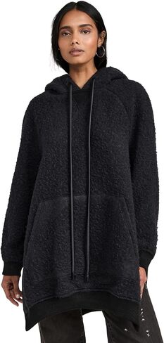 Women's Oversized Woven Hoodie Cape in Saudi Arabia