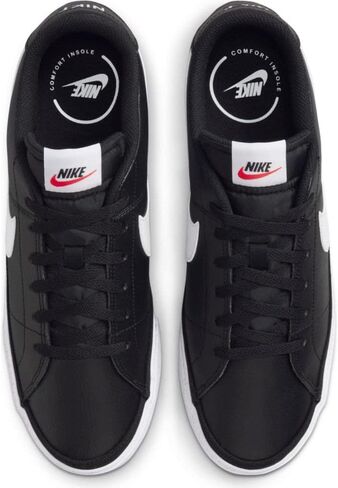 Nike Men's Court Legacy, Black White, 10.5 US in Saudi Arabia