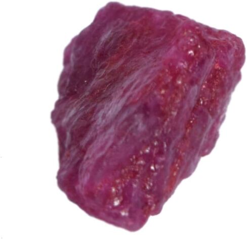 GEMHUB Raw Rough Red Ruby 17.50 Ct Certified Uncut Natural Red Ruby Gemstone for Astrological DP-311 in Saudi Arabia
