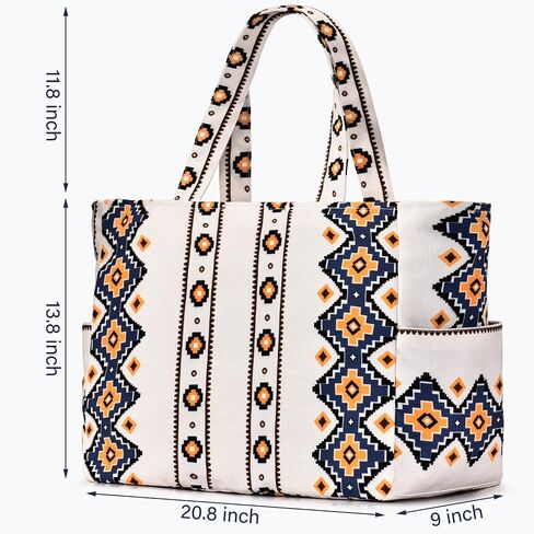 oscaurt Beach Bags for Women, Travel Weekender Duffel Bag Swim Pool Bag Gifts for Women Travel Beach Essentials in Saudi Arabia