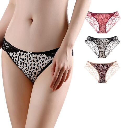 Xiang Yi Mei Women's mulberry silk panties lace hipster underwear,Gift Box,3-Pack in Saudi Arabia