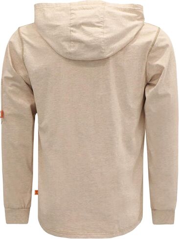 FR Shirts Hooded T shirt 6oz Lightweight Heather Series Flame Resistant 100% C Fire Retardant Hoodie in Saudi Arabia