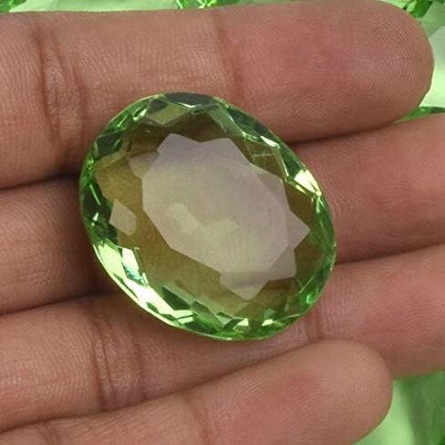 GEMHUB Oval Shape Green Amethyst 200.00 Ct Set of 4 Pcs Loose Gemstone Wholesale Lot in Saudi Arabia