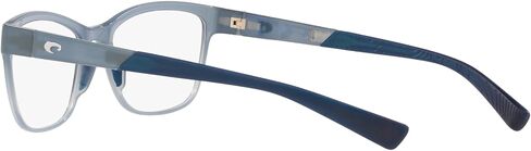 Costa Del Mar Women's 6A8007V Ocean Ridge 210 Cat Eye Prescription Eyewear Frames, Shiny Crystal Sky Blue/Demo Lens, 53 mm in Saudi Arabia